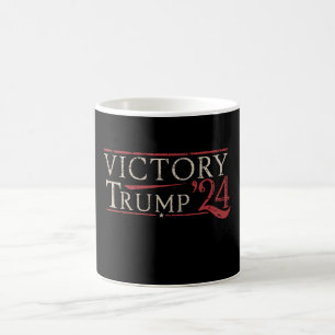 Victory Trump 24 Republican President 47 USA Coffee Mug