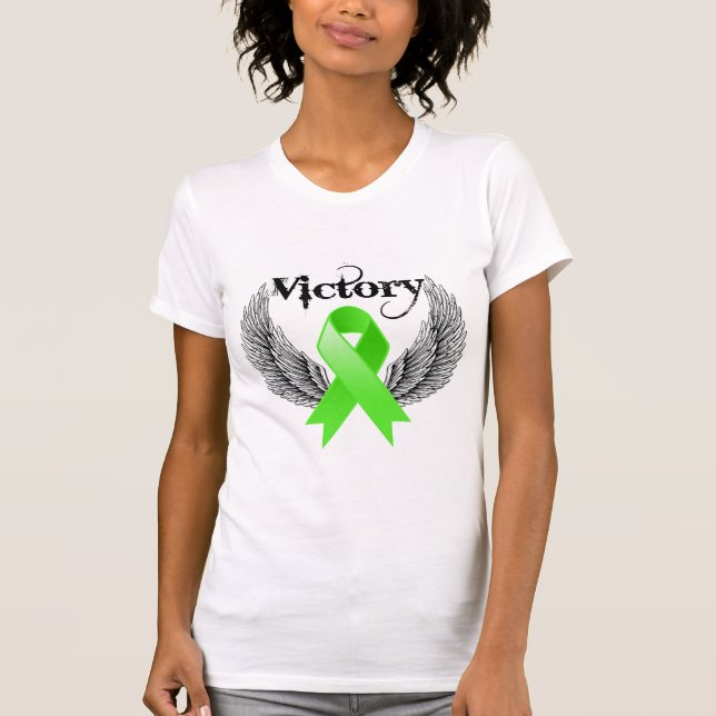 Victory Wings Lymphoma T-Shirt (Front)
