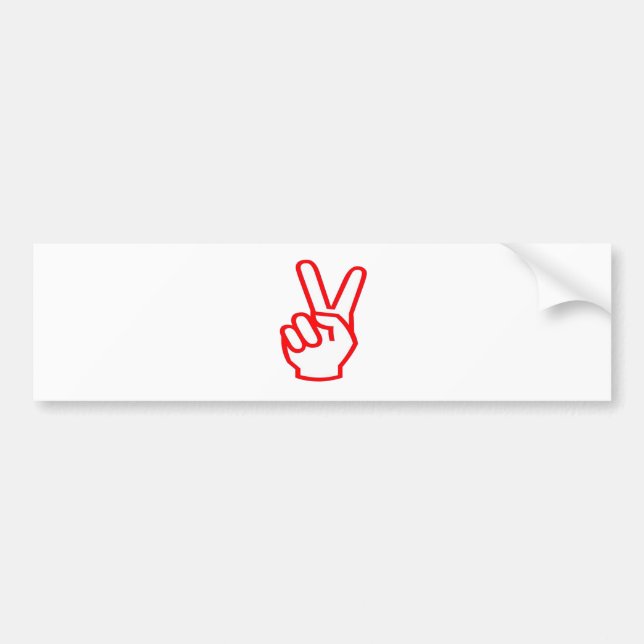 VICTORY  Winner:  Sale Force Motivation Symbol Bumper Sticker (Front)