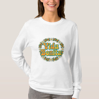 Vida Bonita Long Sleeve T-Shirt - Beautiful Life S