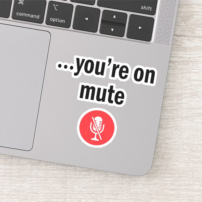 Video Call, You’re on mute, You’re on mute (Detail)