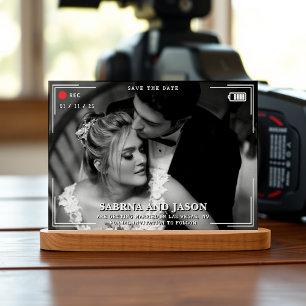 Video Camera Photo Wedding Save The Date