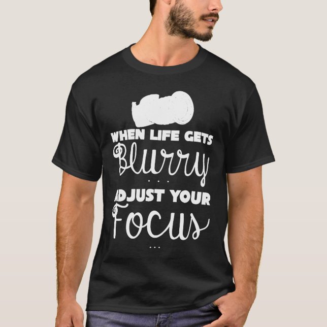 Video camera photographer T-Shirt (Front)