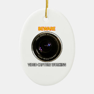 Video CAPTURE Working jGibney ART1 The MUSEUM Zazz Ceramic Tree Decoration