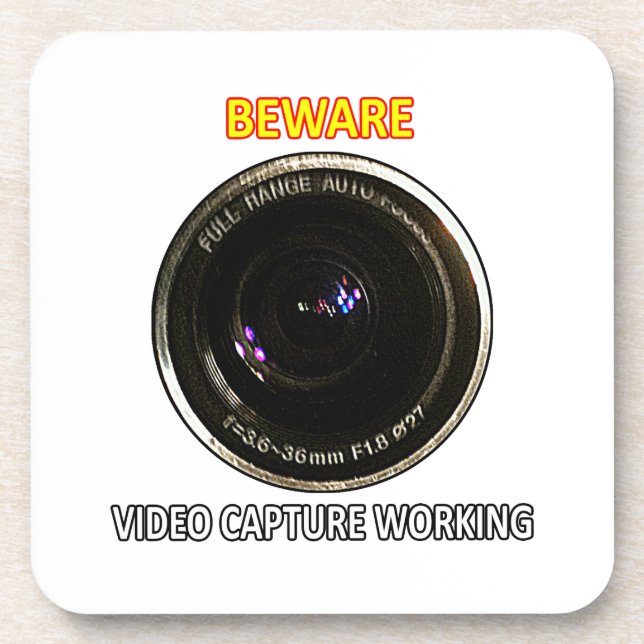 Video CAPTURE Working jGibney ART1 The MUSEUM Zazz Coaster (Front)