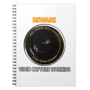 Video CAPTURE Working jGibney ART1 The MUSEUM Zazz Notebook