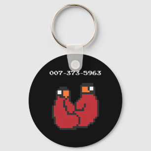 Video Game 90s 45s Codes Funny Gift  Key Ring