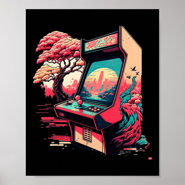 Video Game Arcade 1  Poster (Front)
