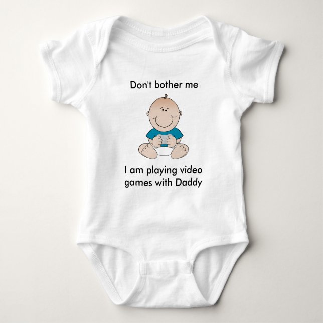 Video Game Baby Bodysuit (Front)