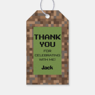 Video Game Birthday Favor Tag