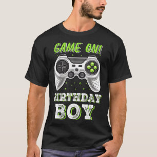 Video Game Boy Birthday Party Decorations Time To T-Shirt