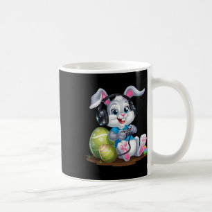 Video Game Bunny Egg Easter Day Gamer Kids Boys Ga Coffee Mug