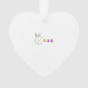 Video Game Bunny Eggs Easter Gamer Kids Boys Men G Ornament
