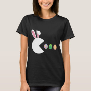 Video Game Bunny Eggs Easter Gamer Kids Boys Men G T-Shirt