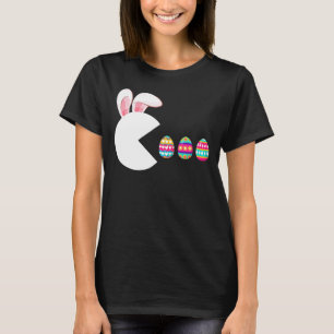 Video Game Bunny Eggs Easter Gamer Kids Boys Men G T-Shirt