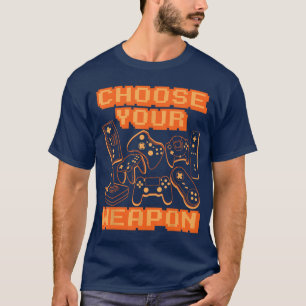 Video Game Console Controller Computer Video Gamer T-Shirt
