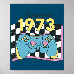 Video Game Controller 1973 Poster
