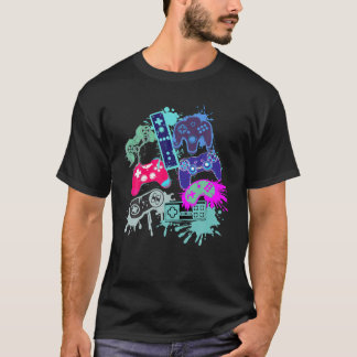 Video Game Controller Cool Gamer Clothing Boys Kid T-Shirt