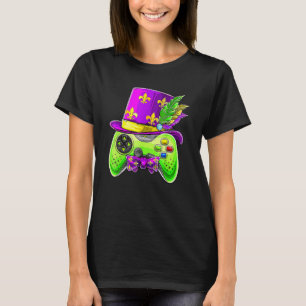 Video Game Controller Funny Mardi Gras Gamer E Spo T-Shirt