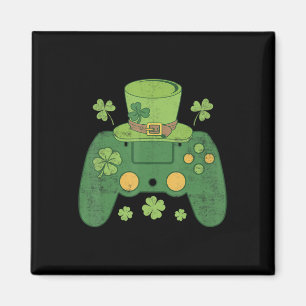 Video Game Controller Irish Gamer Boys Happy St Pa Magnet
