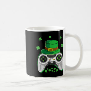 Video Game Controller Irish Gamer Boys St Patricks Coffee Mug