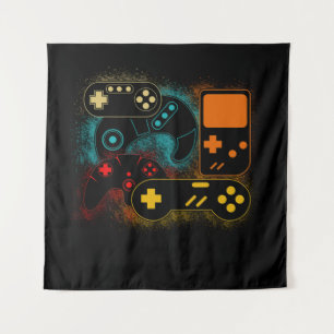 Video Game Controller Tapestry