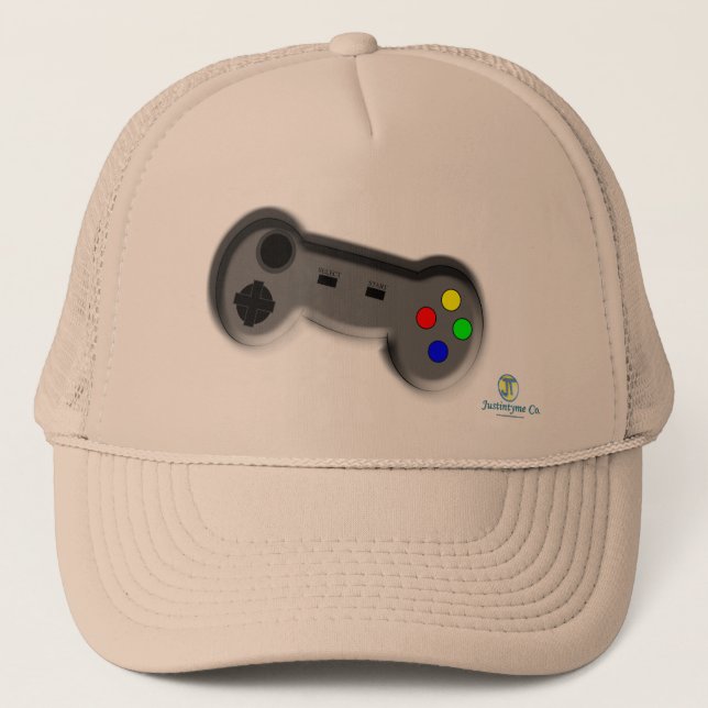 Video Game Controller Trucker Hat (Front)
