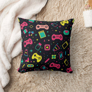 Video Game Controllers Pattern  Cushion