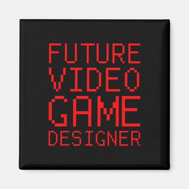 Video Game Designer Kid's  Magnet (Front)