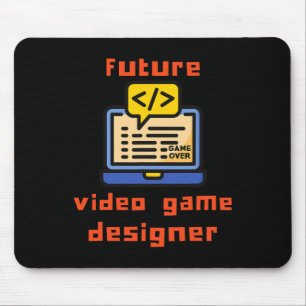 Video Game Designer Programmer Coder  Mouse Pad