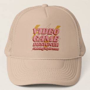 video game designer trucker hat
