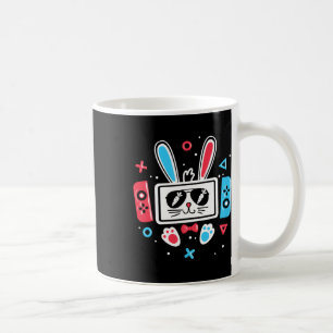 Video Game Easter Bunny Gaming Controller Gamer Bo Coffee Mug