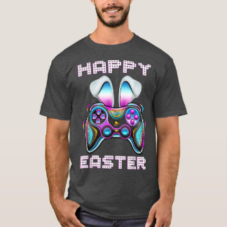 Video Game Easter Bunny Gaming Controller Gamer Bo T-Shirt