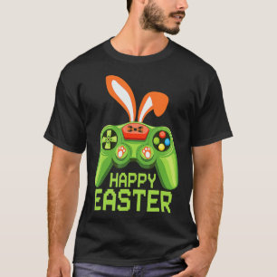Video Game Easter Bunny Gaming Controller Gamer Bo T-Shirt