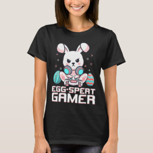 Video Game Easter Bunny Gaming Controller Gamer Bo T-Shirt