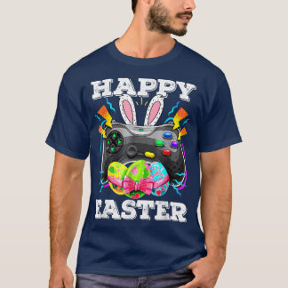 Video Game Easter Bunny Gaming Controller Gamer Bo T-Shirt