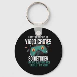 Video Game Funny Gaming For Gamer Teen Boys Men Wo Key Ring