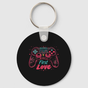 Video Game Gamer - Valentine's Day Funny Love Hear Key Ring