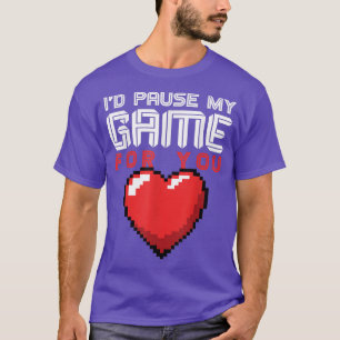Video Game Gaming Valentines Day Gamer s for Boys T-Shirt