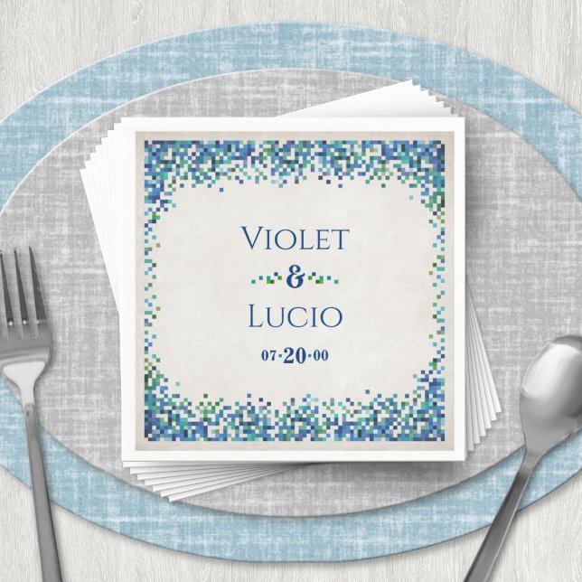 Video Game Geek Wedding Napkin (Creator Uploaded)