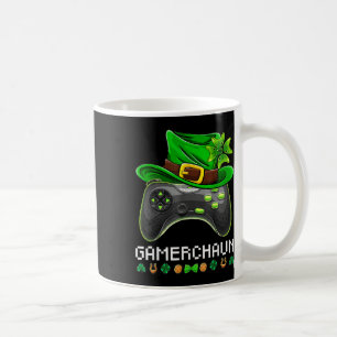 Video Game Leprechaun St Patricks Day Gamer Kids B Coffee Mug
