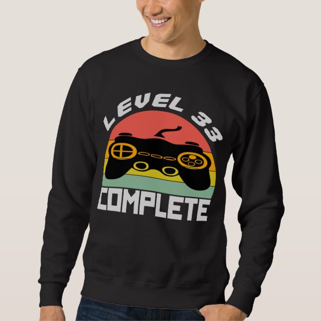 VIDEO GAME – LEVEL 33. SWEATSHIRT (Front)