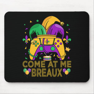 Video Game Mardi Gras Carnival Costume Gaming Cont Mouse Pad