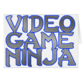 VIDEO GAME NINJA (blue)
