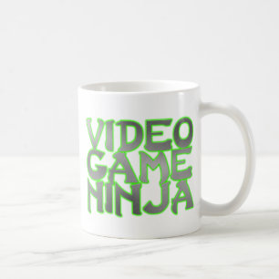 VIDEO GAME NINJA (green) Coffee Mug