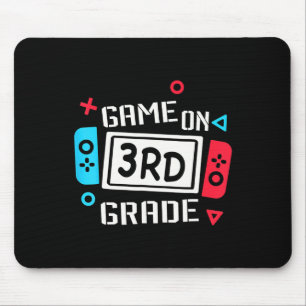 Video Game On 3rd Grade Cool Kids Team Third Byck Mouse Pad