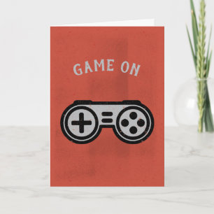 Video Game On Bridesman Proposal Card