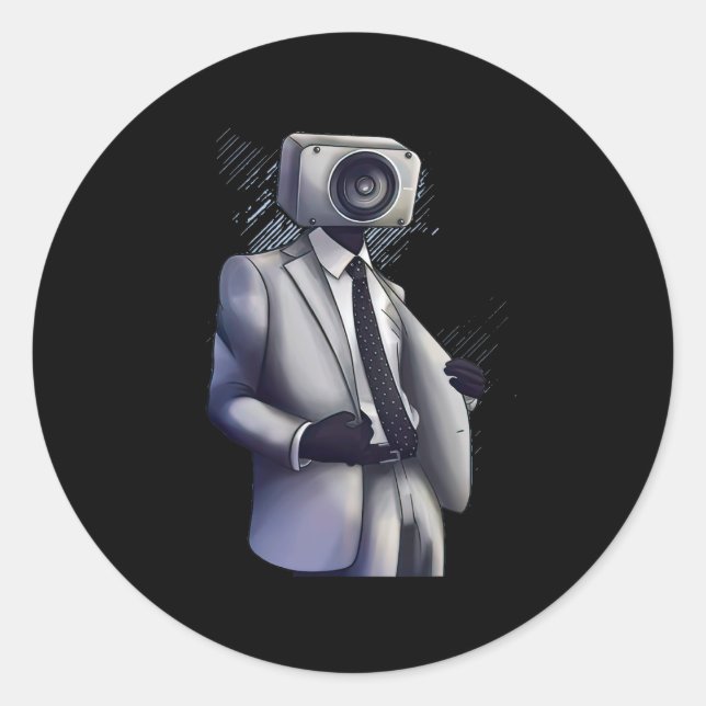 Video Game Party  Classic Round Sticker (Front)