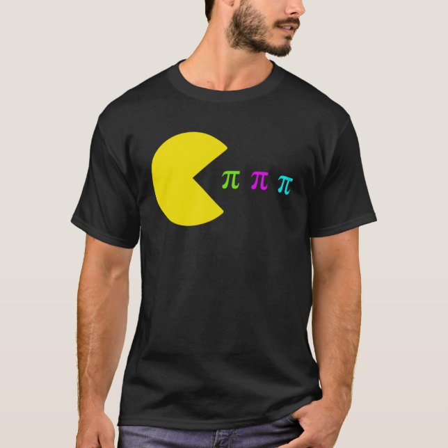 Video Game Pi Day Gamer Math Teacher Kids Boys Men T-Shirt (Front)