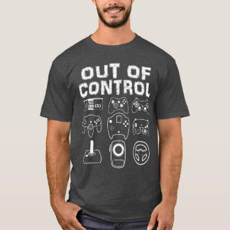Video Game Player Gift Funny Retro Gaming Sarcasm T-Shirt